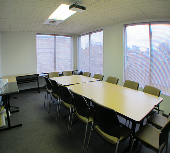 Training Room with chairs around table